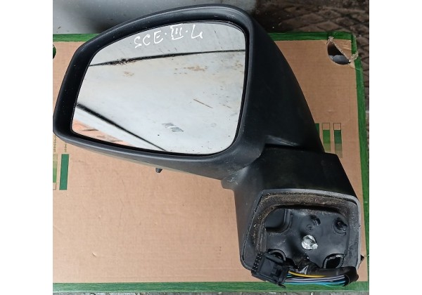 Дзеркало зовнішнє ліве електричне, 9 контактів Renault Scenic III, 963021615R